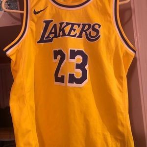 Youth NBA lebron James laker jersey